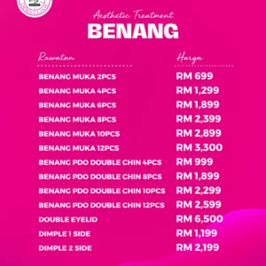 Benang Muka, PDO Double Chin, Double Eyelid, Dimple