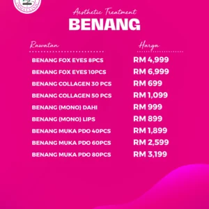 Benang Fox Eyes, Collagen, Mono, Muka PDO