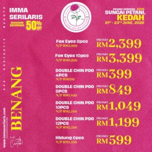 Promo Opening Sg.Petani Kedah - Benang Treatment