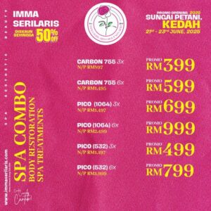 Promo Opening Sg.Petani Kedah - Spa Combo PICO Laser
