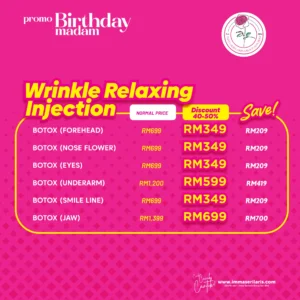 Promo MEGA SALE (T2) - Wrinkle Relaxing Injection