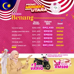 Promo MERDEKA - Benang Treatment