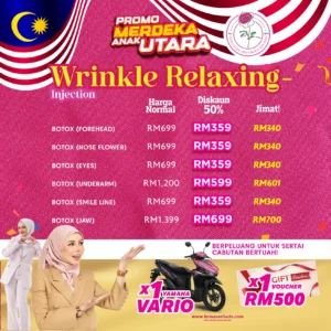Promo MERDEKA - Wrinkle Relaxing Injection