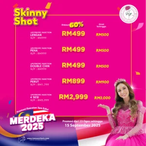 Promo MERDEKA - Skinny Shot
