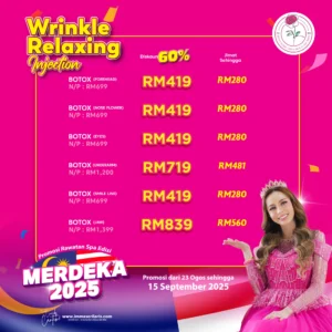 Promo MERDEKA - Wrinkle Relaxing Injection
